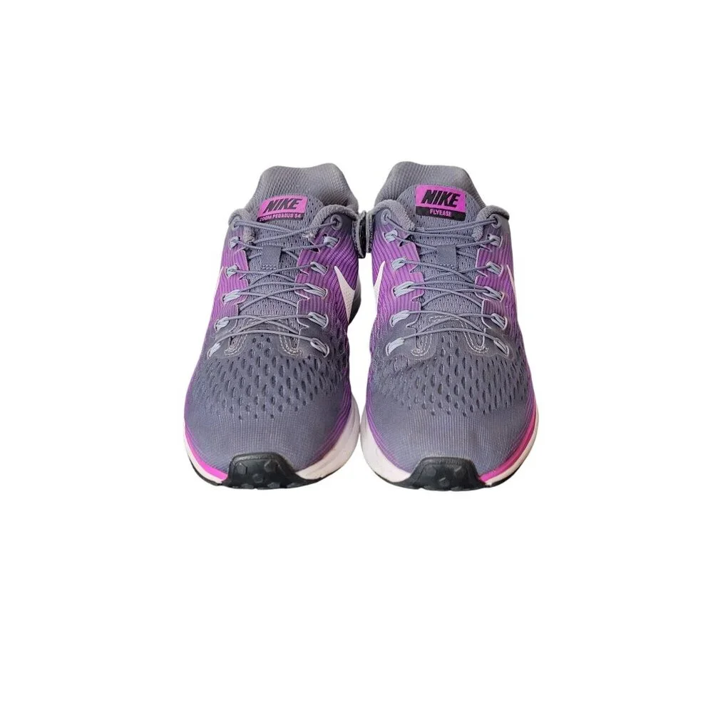 Nike Zoom Pegasus Women's Running Shoes Gray/Purple Size 6.5